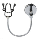 Hands Free Hair Drying Styling Stand Stainless SteelHair Dryer Holder Stand with Suction Cup 360 Degree Rotation for Table Mirror Wall