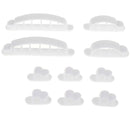 1 Set Cable Clips Self Adhesive Cord Management Wire Holder Organizer Clamp