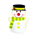 Snow Man Nonwoven Hand Puppets DIY Set Puppet Christmas Story Telling Toys