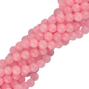 10mm Natural Rose Quartz Gemstone Loose Beads Jewelry Making 15 inch Pink