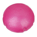 Men Women Yoga Fitness Training Equipment Balance Board Disc Gym Stability Air Cushion Wobble Pad Physio With Pump Pink
