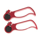 Aluminum Alloy Mountain Road Bike Vice Handlebar Grips Bicycle Bar End Red
