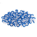 100pcs Scientific Blue Filters 13 mm Diameter 0.45um Water Solution Membrane