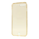 Durable Phone Cover Shockproof Hybrid Cover Front Back Cover Full Coverage TPU Cover for iPhone 7 Plus Clear Gold