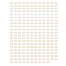 250Pcs 25 Values 5% 1/4W Metal Film Resistors Resistance Assortment Kit Tool