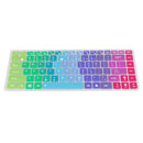 Washable Dustproof Keyboard Silicone Cover SKin Film for ASUS K40 P80 P81 Color