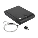 Home Safety & Security Lock Box, Biometric Fingerprint Scanner Box for Jewelry Important Stuff