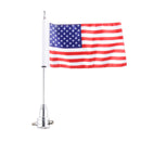 Motorcycle Antenna Flag Mount Bolts Kit United States of America for Harley
