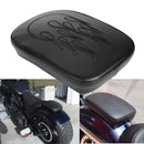 Motorcycle Sissy Bar Backrest Cushion Passenger Seat Pad for Harley 883/1200