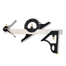 12''Combination Protractor Square Ruler Level Multi-Purpose Angle Measuring
