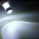 Set of 2 9006 2323 12SMD LED HID White Projector Fog Headlight DRL Light Bulbs for Car