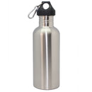 1000ml Capacity Stainless Steel Wide Mouth Water Bottle with Carabiner Clip for Outdoor Sports Cycling Runners Sports Beach Lovers Gift
