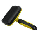 Self Cleaning Slicker Pet Needle Comb Brush, Removes Tangled Matted Fur And Reduces Shedding Pet Grooming Tools