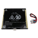 Heated Hot Bed PCB M3K 20X220mm PCB 12V120 Watt for 3D Printer Black