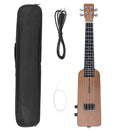 Exquisite Bottle Shape 21inch Concert Electric Ukulele Hawaii Guitar with Storage Bag Cable Set