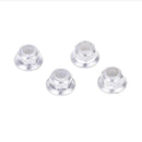 For RC HSP 122049 Aluminum Nylon Nut Silver For 1:10 Upgrade Parts 4 PCS