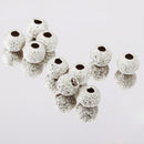 10Pcs 925 Silver Lucky Loose Beads DIY Bracelet Jewellery Making Craft 3mm