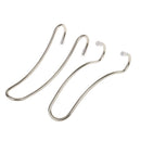 2pcs Car Seat Back Hanger Coat Clothes Shopping Bag Hook Stainless Steel Universal