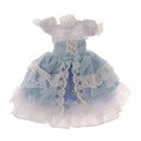 Cute 3 Layers Puff Sleeves Lace Dress for 1/6 BJD SD BB Girl DOD LUTS Dolls