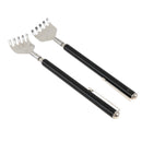 2 Pieces Back Scratcher Telescopic Claw Extendable Itchy Hand Massager with Pen Hooks