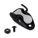 Inline Skating Spider Buckle Roller Skate Boot Clasp with Screw Nut Black