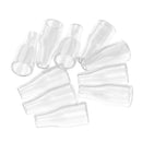 10 Pieces Clear Mini Floating Glass Bottle Wish Charm Pendant Jewelry Making