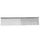 Pet Supplies Dead Loose Hair Removal Flea Comb Stainless Pin Dog Cat Dual Density Grooming Clean Brush Pet Accessory -S