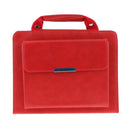 Lightweight Fashionable Convenient Carry Handbag Magnetic Smart Stand Case Cover COMPATIBLE FOR Apple IPad 2/3/4 Red