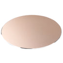 Round Gaming Mouse Pads/Extended Office Desk Mat for Trackbal Mouse Gold