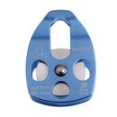 32KN Heavy Duty Climbing Rope Pulley Single Sheave Ball Bearing for Tree Climbing Rigging Arborist Caving Rappelling Rescue Gear
