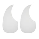 Pack of 2 Self-adhesive Transparent Guitar Pickguard Protector for Acoustic/Wood Guitar Parts