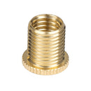 Manual Car Gear Shift Knob Head M10*1.5mm Aluminum Alloy Thread Nuts Insert