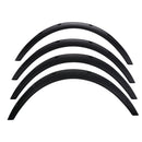 4pcs Durable Wheel Fender Flares Eyebrow Wide Moulding Trim ABS for Most of Car