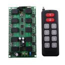 12V 10-Channel 433M 10-Button 1000m Remote Control Switch + Receiver Module