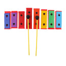 DIY 8 Notes Xylophone Rainbow Piano Toys Hand Percussion for Kids Baby Toddle Birthday Gift Toys