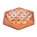 Brain Teaser IQ Digital Puzzle Games Novelty Number Educational Wooden Toys