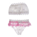 White Lace Tube Underwear Suit Clothes for 1/4 BJD SD MSD LUTS Dollfie Dolls Accessories