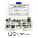 250 Pieces M2 M2.5 M3 M4 M5 M6 M8 M10 Bolt Screw Stainless Steel Flat Washers