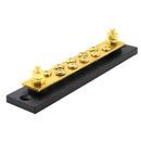 Large Current DC 48V Brass Bus Bar with 10 Screws for Truck Cars Yachts Ship