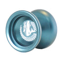 MAGICYOYO Unresponsive YOYO N12 Alloy Professional Yo-yo for 1A 3A 5A String Trick Play - Lake Blue