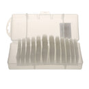 360pcs Clear False Full Clear Matte Thin Nail Art Tips Salon DIY Manicure