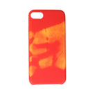 Thermal Sensor Phone Case, Magical Discoloration Thermal Heat Induction Phone Soft Case Red to Fluorescent Green For iPhone 7