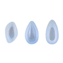 3 Pieces Water Drop Shape Pendants Silicone Molds Mould with Hole Jewelry Making
