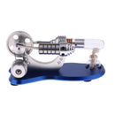 Hot Air Stirling Engine Model Toy Micro Motor Generator Engine w/ LED Light
