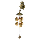Chinese 6 Bells Wind Chime Lucky Bag Feng Shui Yard Garden Outdoor Decor