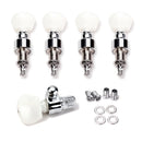 5 Pieces Banjo String Tuning Pegs Tuners Machine Heads with Bushing Spacers