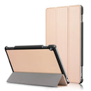 Gold Trifold Case Protective Smart Sleep Cover for Huawei Mediapad M3 Lite 10.1inch