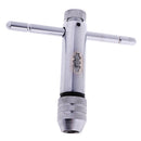 Adjustable Ratcheting T-Handle Tap Wrench Taps Bar M5-M12 Reamer Hand Tools