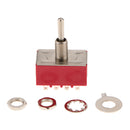 1 Pieces 2A250V 5A125V MTS-402 Position Terminal Latching Mini Toggle Switch 6mm