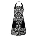 Cute Kitchen Restaurant Men Bib Cooking Aprons Gift Cotton Apron With Pocket